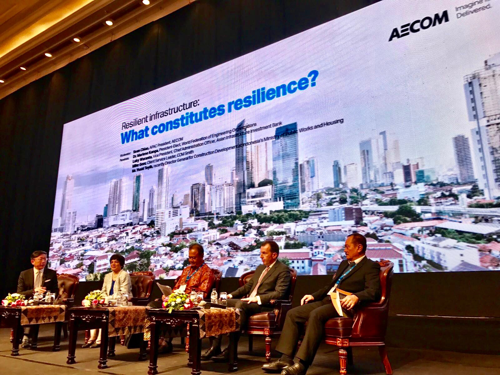 FIDIC 2017 Plenary Session on “What Constitutes Resilience” FIDIC 2017 Plenary Session on “What Constitutes Resilience”