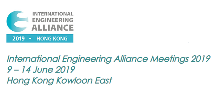 WFEO participation at the International Engineering Alliance Meetings 2019 WFEO participation at the International Engineering Alliance Meetings 2019